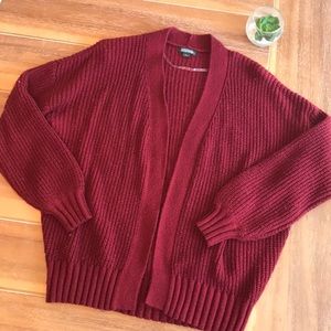 ❤️ Wild Fable Maroon Cardigan